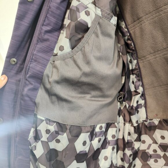 Firefly Womens Puffy Long Jacket Purple Size Large - Picture 10 of 13